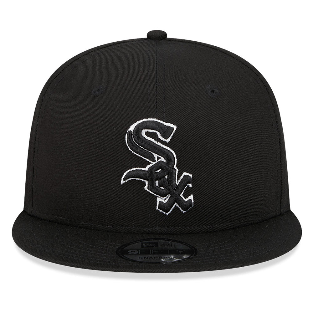 New Era - 9Fifty Side Patch Script White Sox Snapback - Black